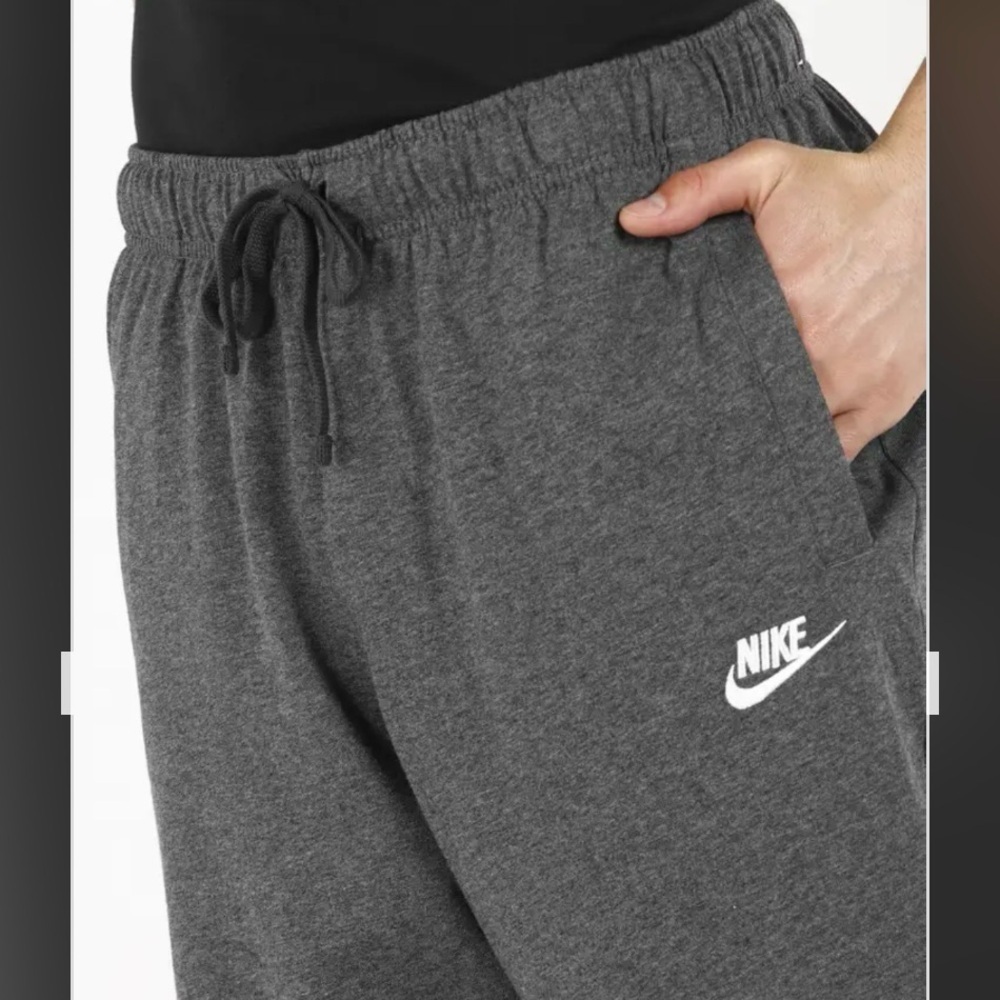 Nike Men's Shorts Standard Fit at Knee high in Gray Size S - Picture 3 of 10